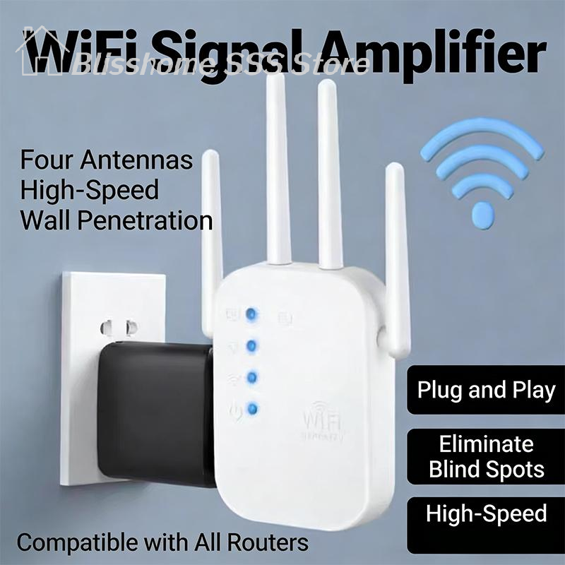 Wifi Range Extender - 【S】1PC WiFi Router Long Range Wireless