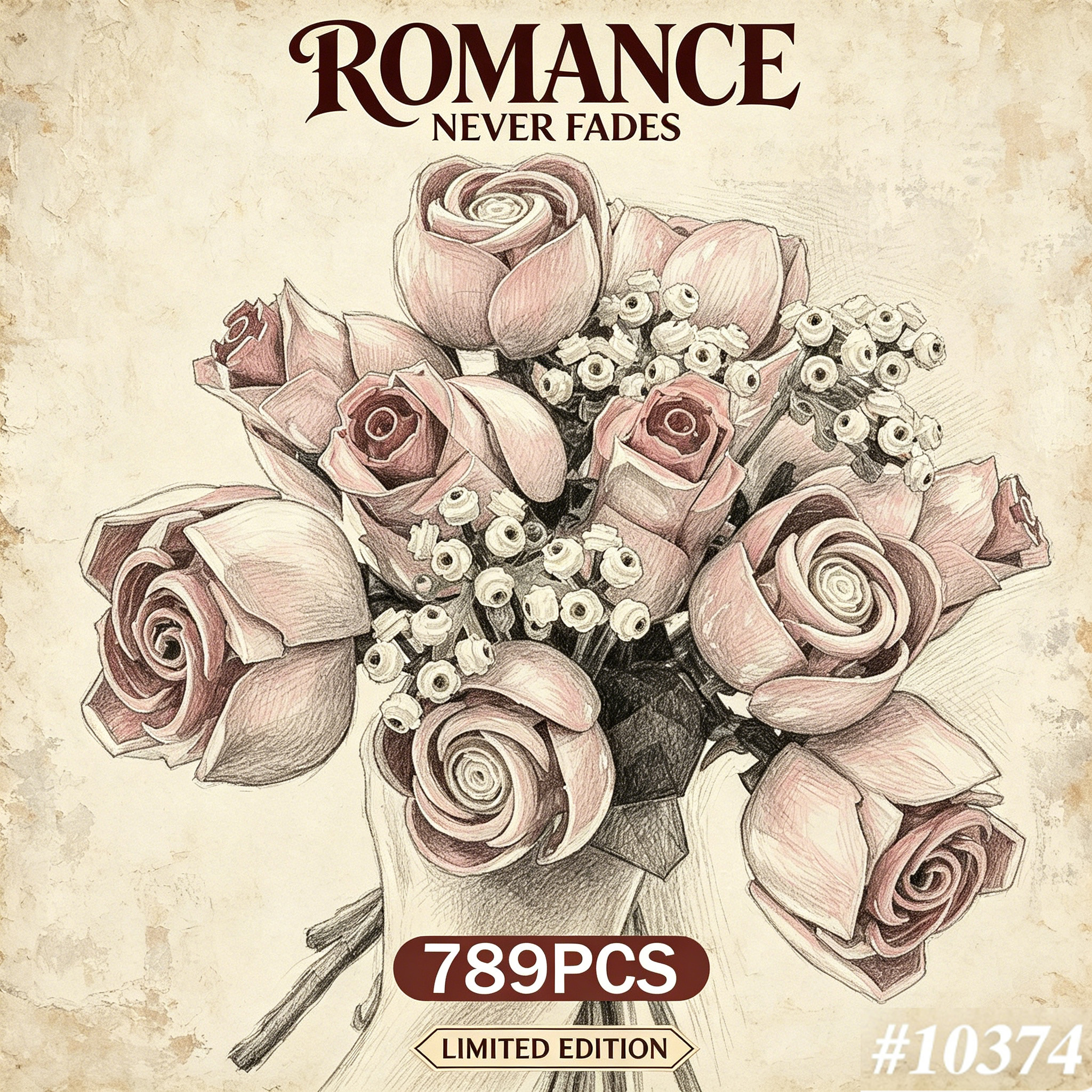 Office Technologies - Technology New Romantic Bouquet Pink Rose