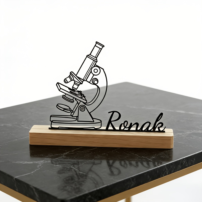 Office Technologies - Microscope Desktop Decoration Customized Scientist Office