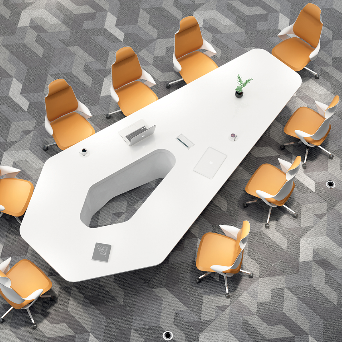 Modern White High Tech Smart O - Office Tech Room recensie en prijs