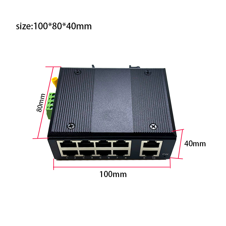 Standard protocol 802.3AF/AT   - Ethernet Switch 8 Port recensie en prijs