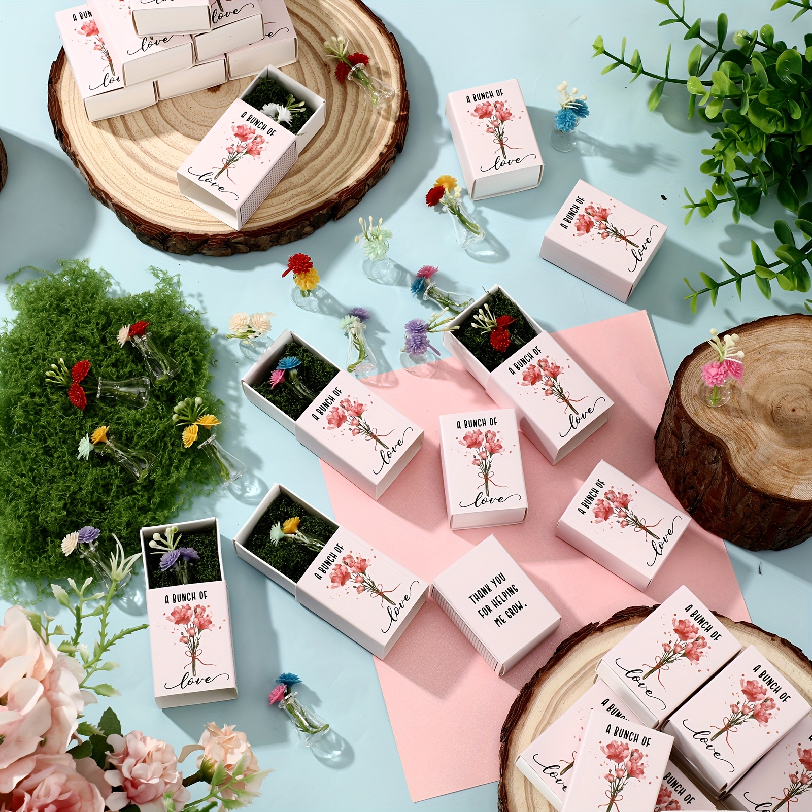 50 Bulk Mini Bud Vase with Sma - Office Tech Gifts recensie en prijs