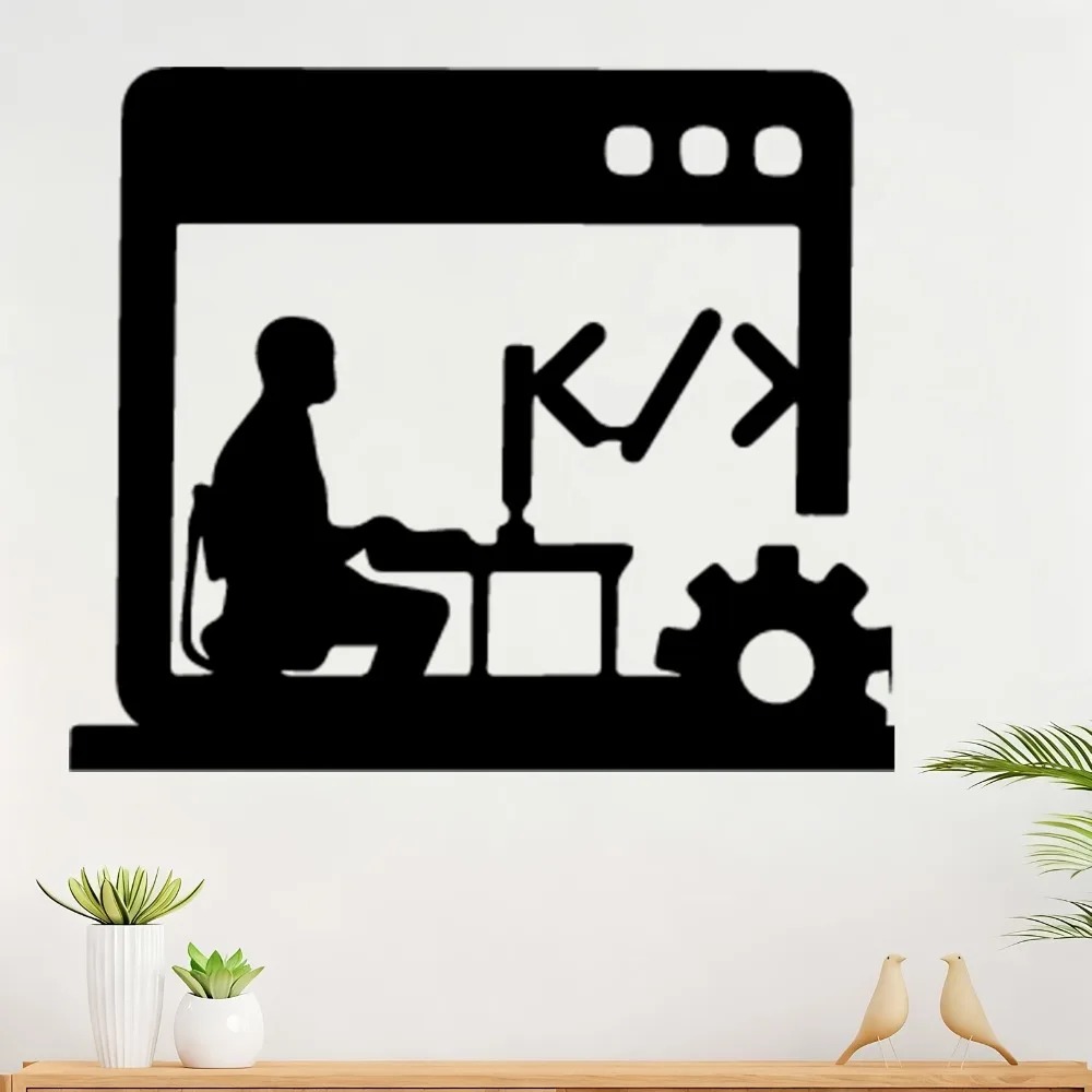 Metal Wall Art Decor Silhouett - Office Tech Gifts recensie en prijs