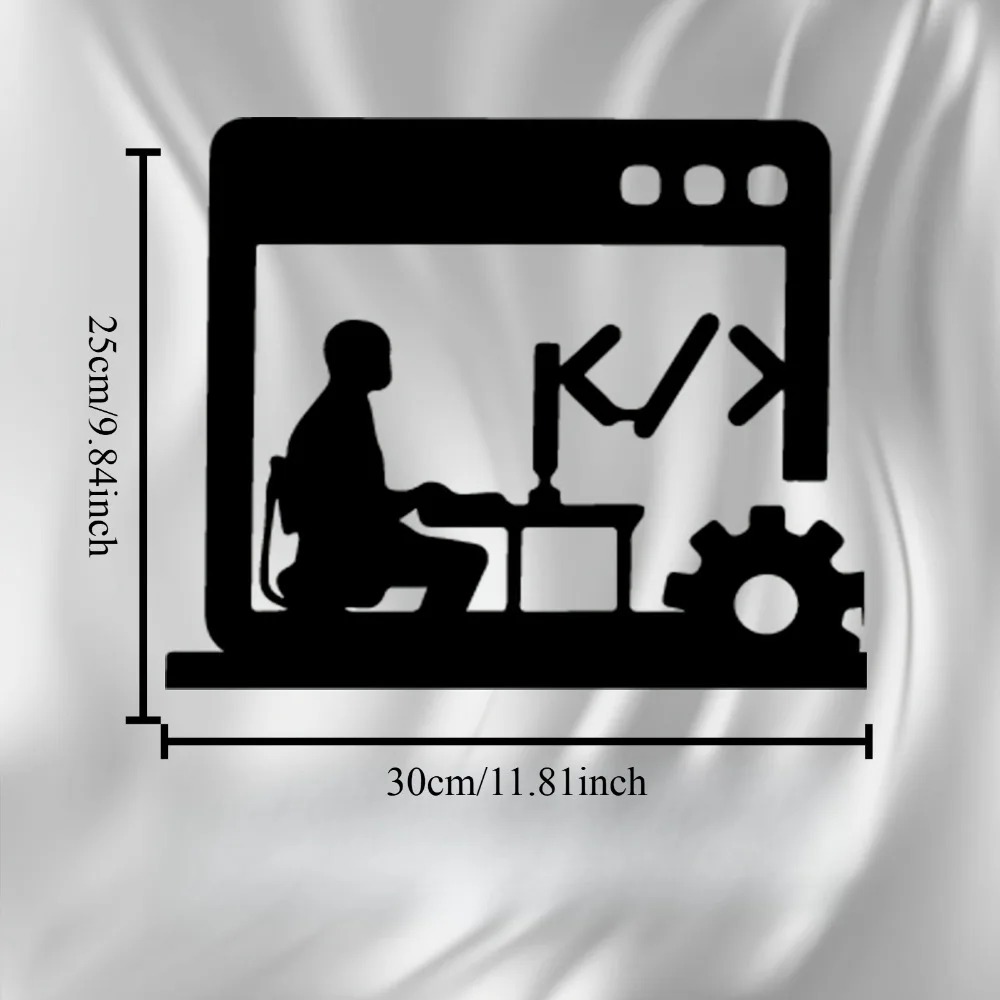 Metal Wall Art Decor Silhouett - Office Tech Gifts recensie en prijs