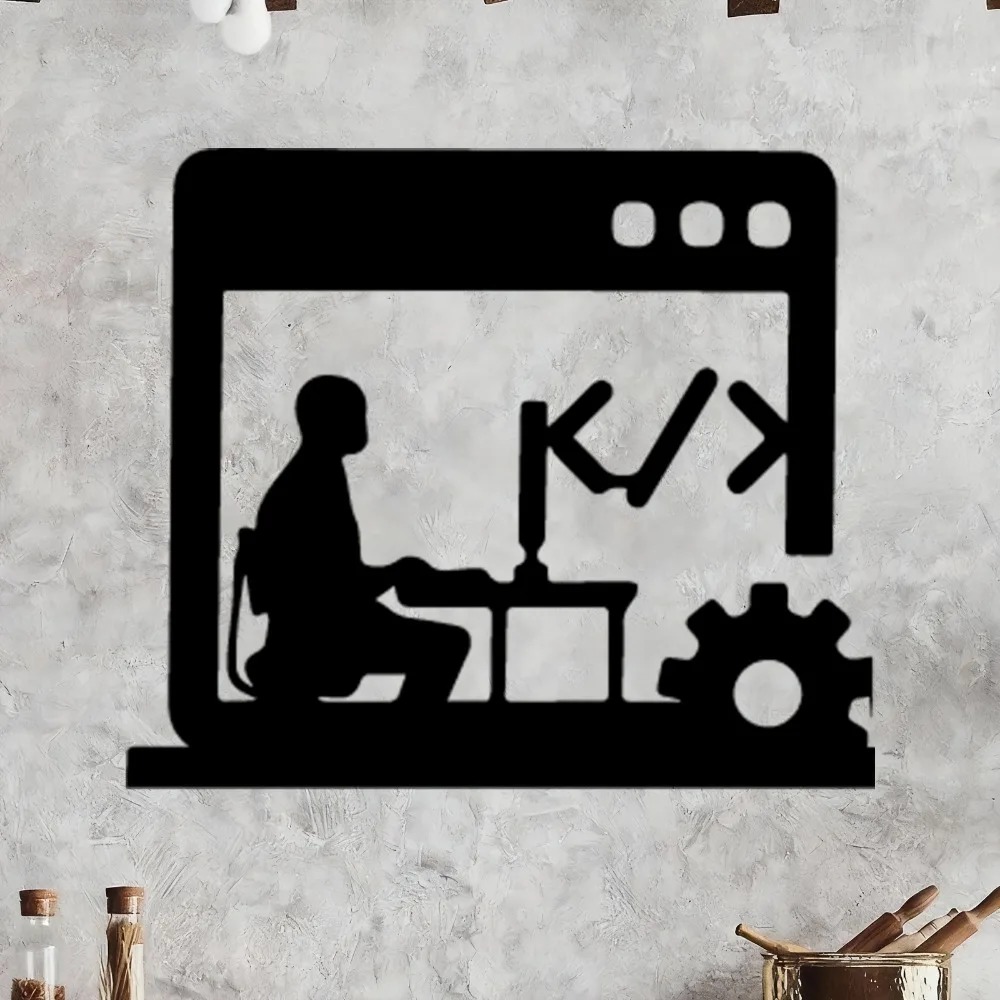 Metal Wall Art Decor Silhouett - Office Tech Gifts recensie en prijs