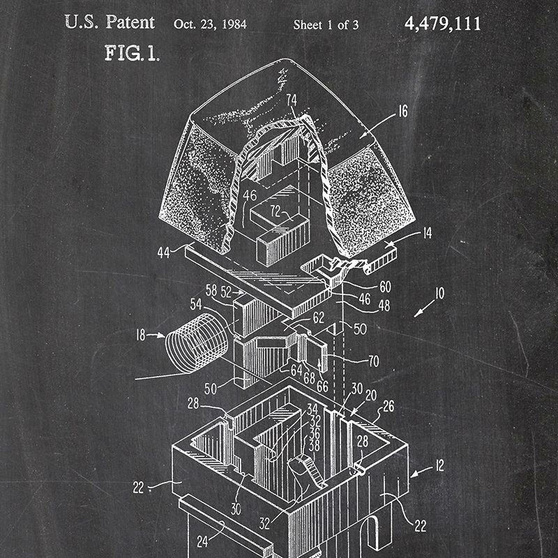 6Pcs Vintage Computer Patent W - Office Tech Room recensie en prijs