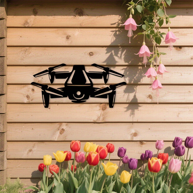 Drone Silhouette Metal Wall Ar - Office Tech Room recensie en prijs