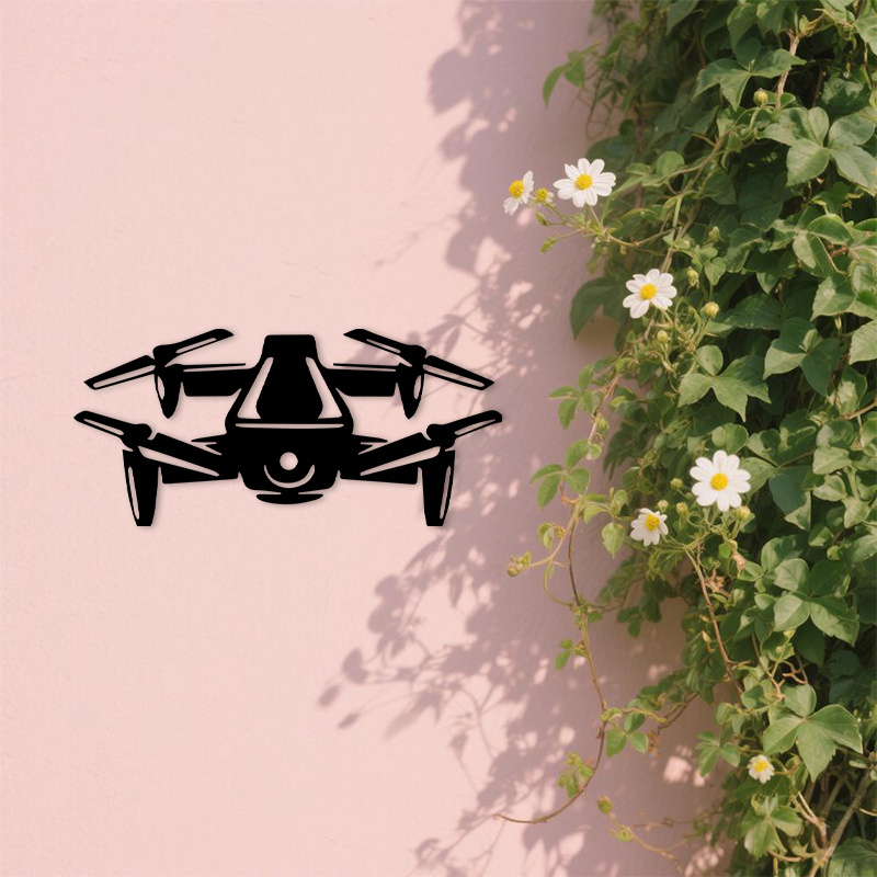Drone Silhouette Metal Wall Ar - Office Tech Room recensie en prijs