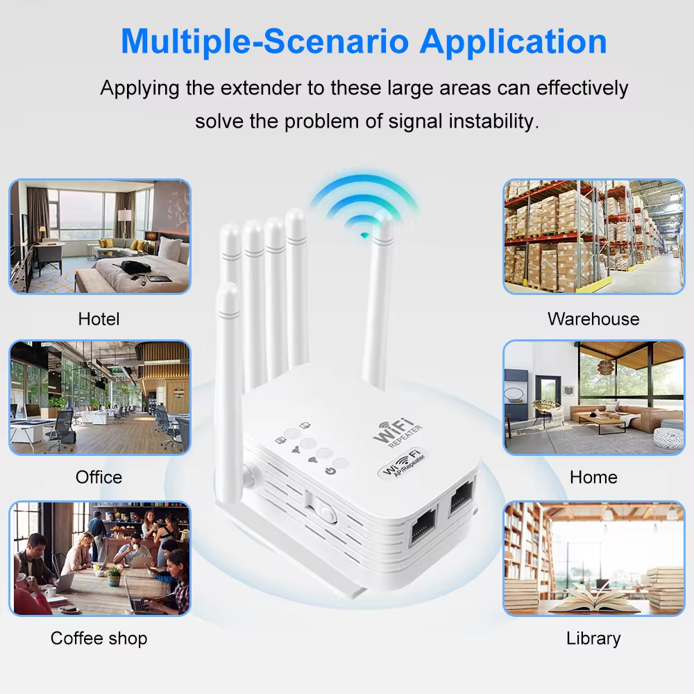 1200Mbps Wireless WiFi Repeate - Wifi Range Extender recensie en prijs