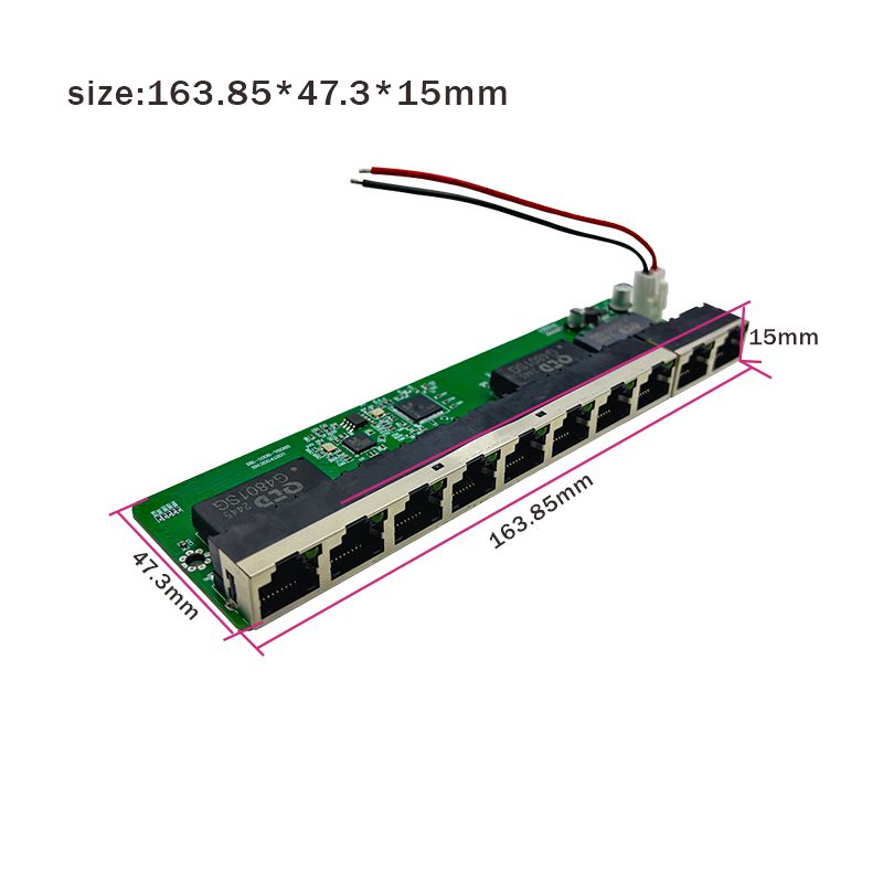 Standard protocol 802.3AF/AT   - Ethernet Switch 8 Port recensie en prijs