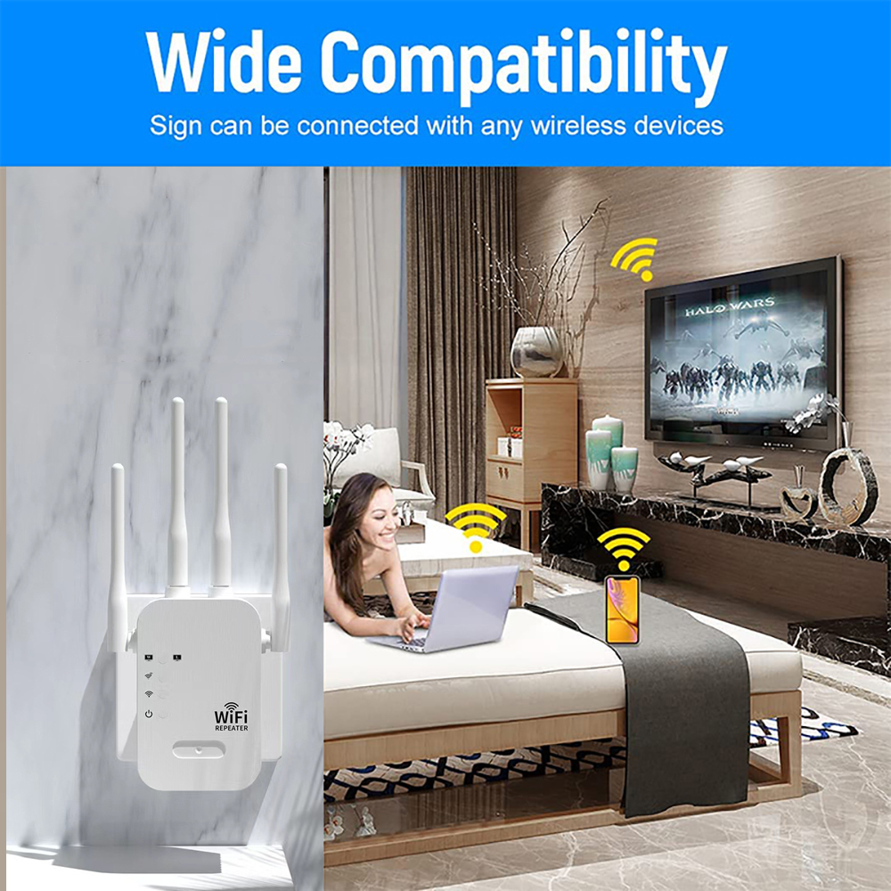 1200Mbps WiFi Repeater Wireles - Wifi Range Extender recensie en prijs