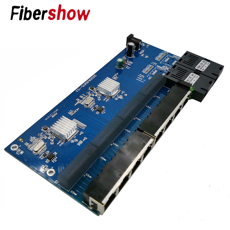 Gigabit Ethernet switch Fiber  - Ethernet Switch 8 Port recensie en prijs