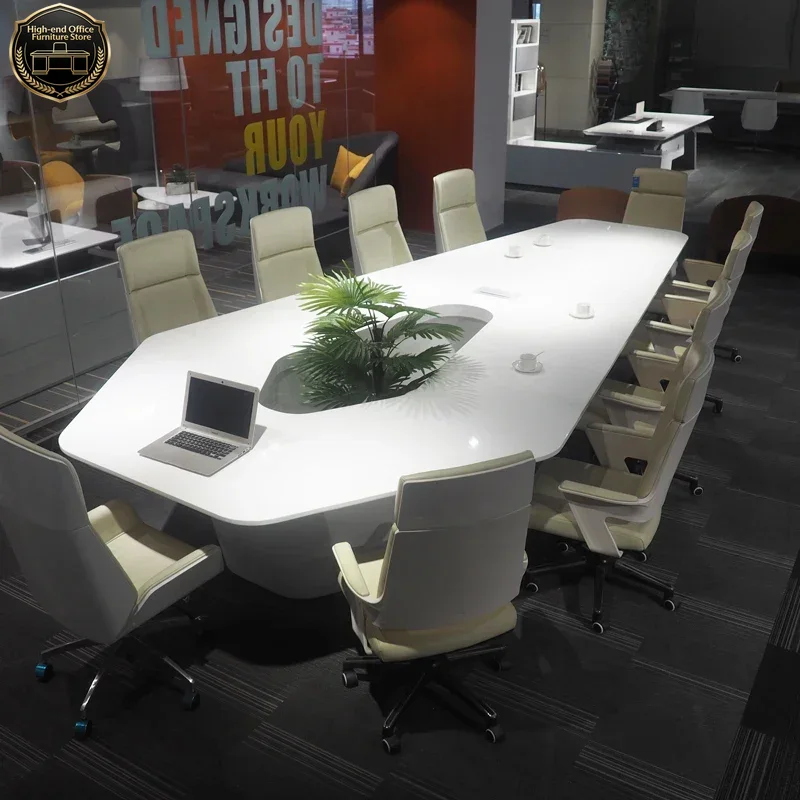 Modern White High Tech Smart O - Office Tech Furniture recensie en prijs