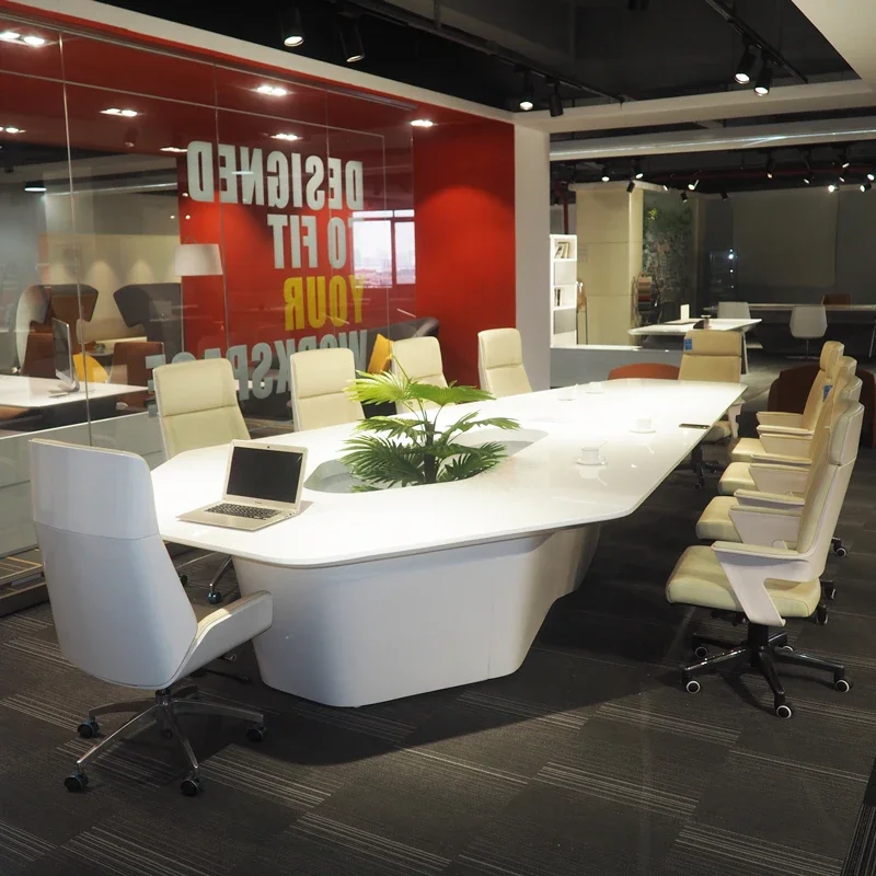 Modern White High Tech Smart O - Office Tech Furniture recensie en prijs