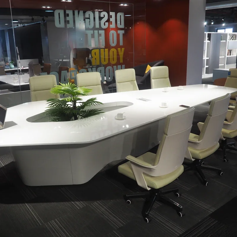 Modern White High Tech Smart O - Office Tech Furniture recensie en prijs