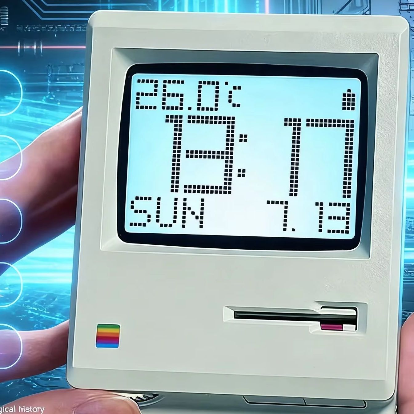 Retro Nostalgic Maclock Alarm  - Office Tech Gifts recensie en prijs