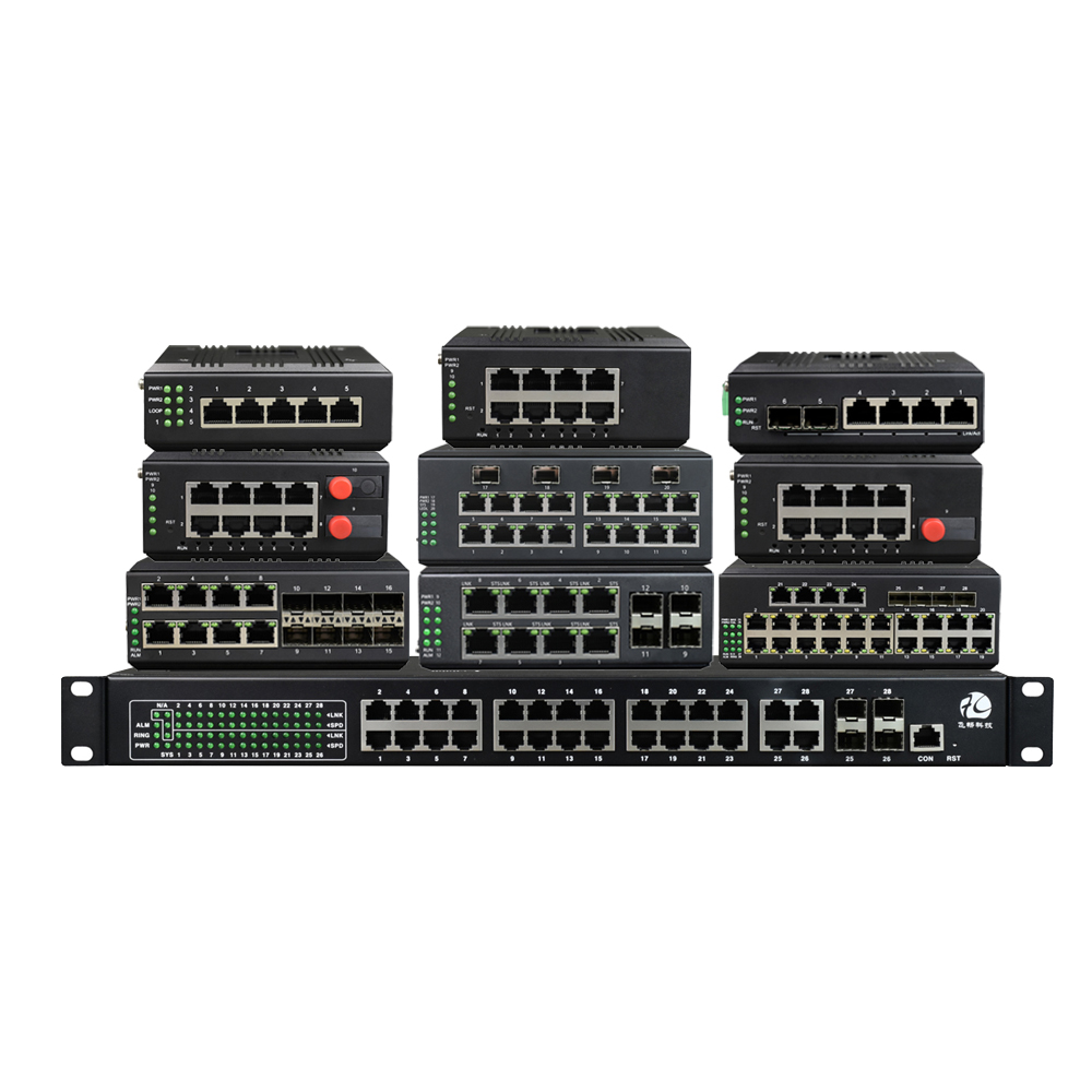 OEM/ODM Manufacturer Managed 4 - Ethernet Switch 8 Port recensie en prijs