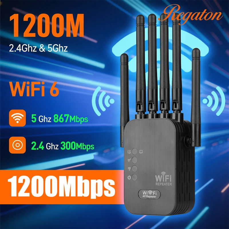 Wireless 5G WiFi Repeater 1200 - Wifi Range Extender recensie en prijs