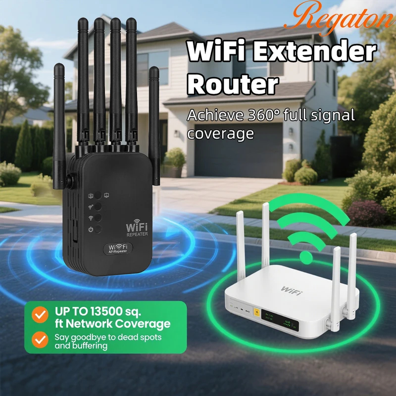 Wireless 5G WiFi Repeater 1200 - Wifi Range Extender recensie en prijs