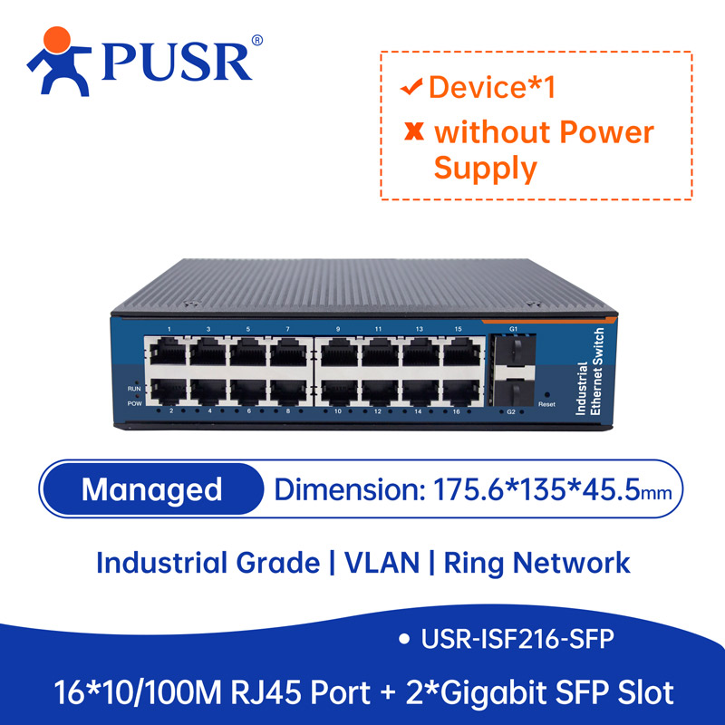 PUSR 2 SFP 8/16 RJ45 Ports Wit - Ethernet Switch 8 Port recensie en prijs