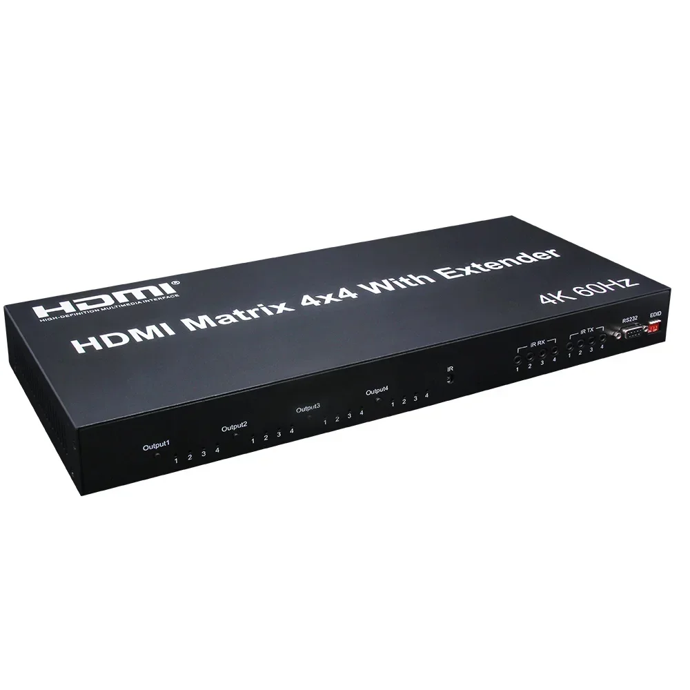 4K 60Hz 4X4 Matrix HDMI2.0 4x4 - Ethernet Switch 8 Port recensie en prijs
