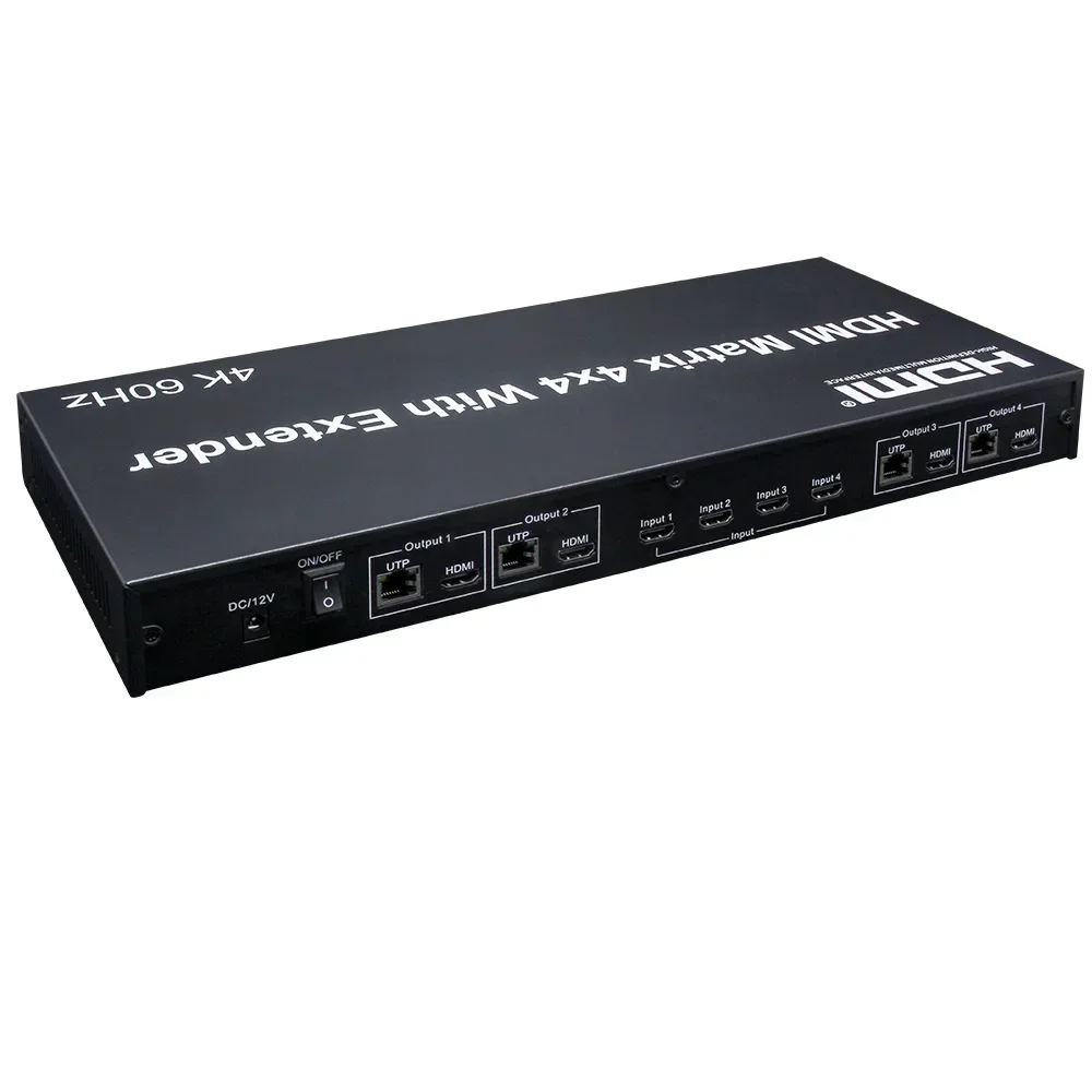 4K 60Hz 4X4 Matrix HDMI2.0 4x4 - Ethernet Switch 8 Port recensie en prijs