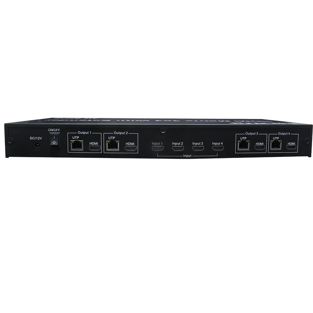 4K 60Hz 4X4 Matrix HDMI2.0 4x4 - Ethernet Switch 8 Port recensie en prijs