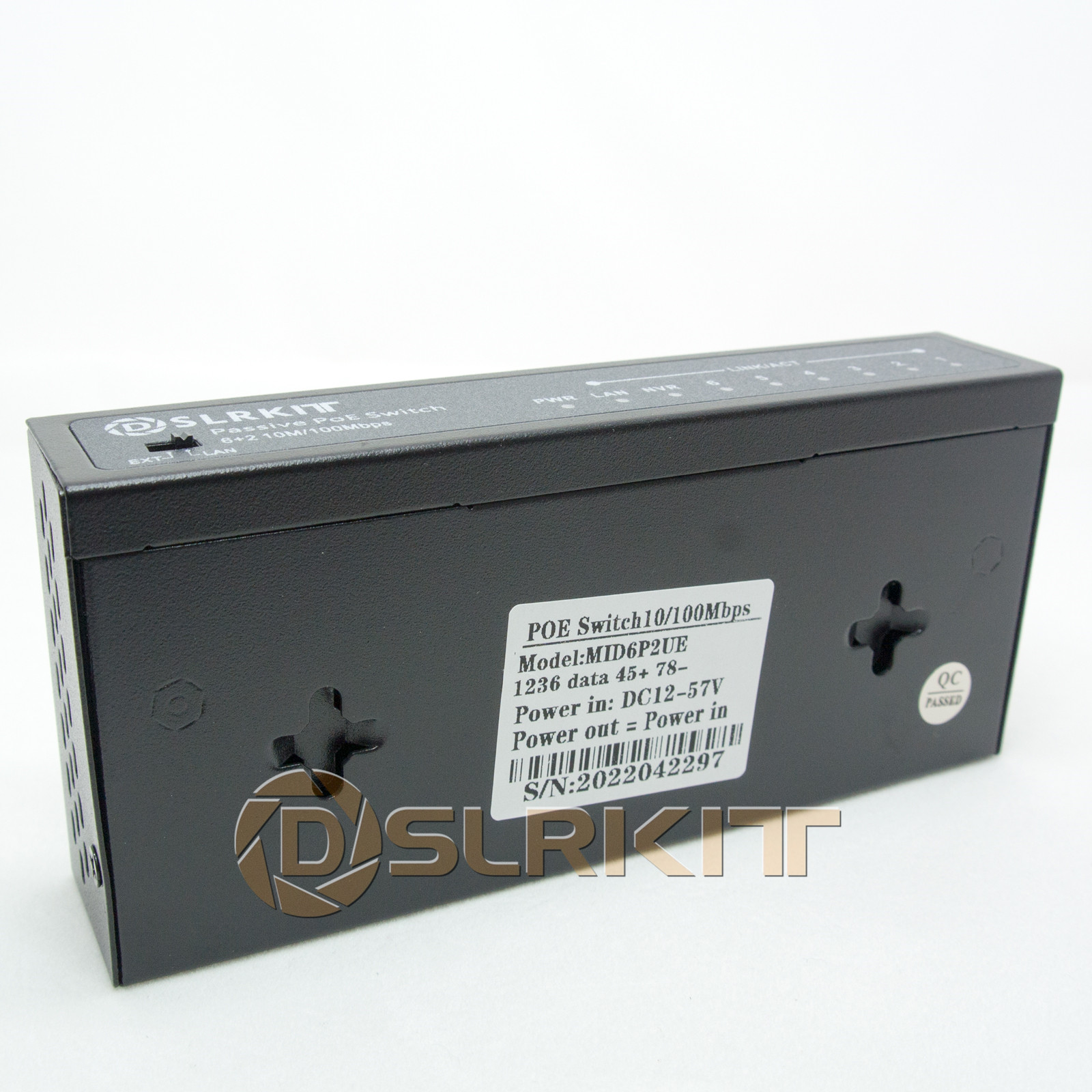 DSLRKIT 250M 8 Ports 6 PoE Pow - Ethernet Switch 8 Port recensie en prijs
