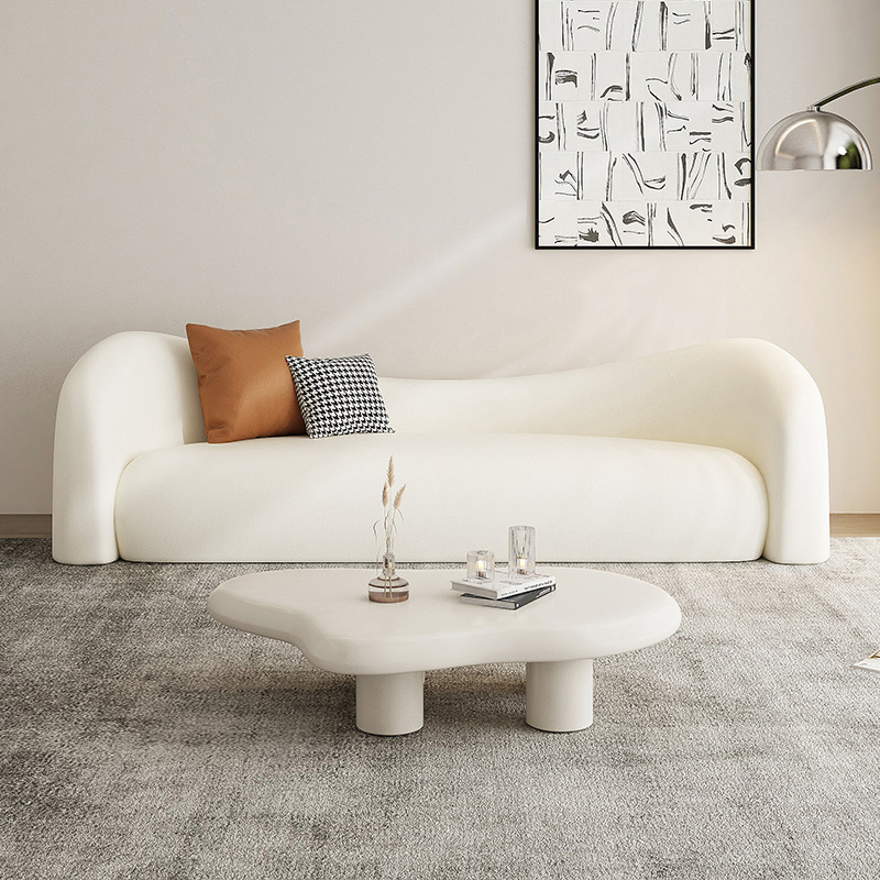Elegant White Living Room Curv - Office Tech Furniture recensie en prijs