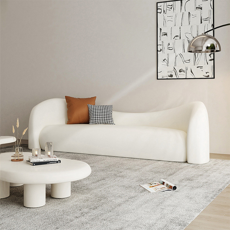 Elegant White Living Room Curv - Office Tech Furniture recensie en prijs
