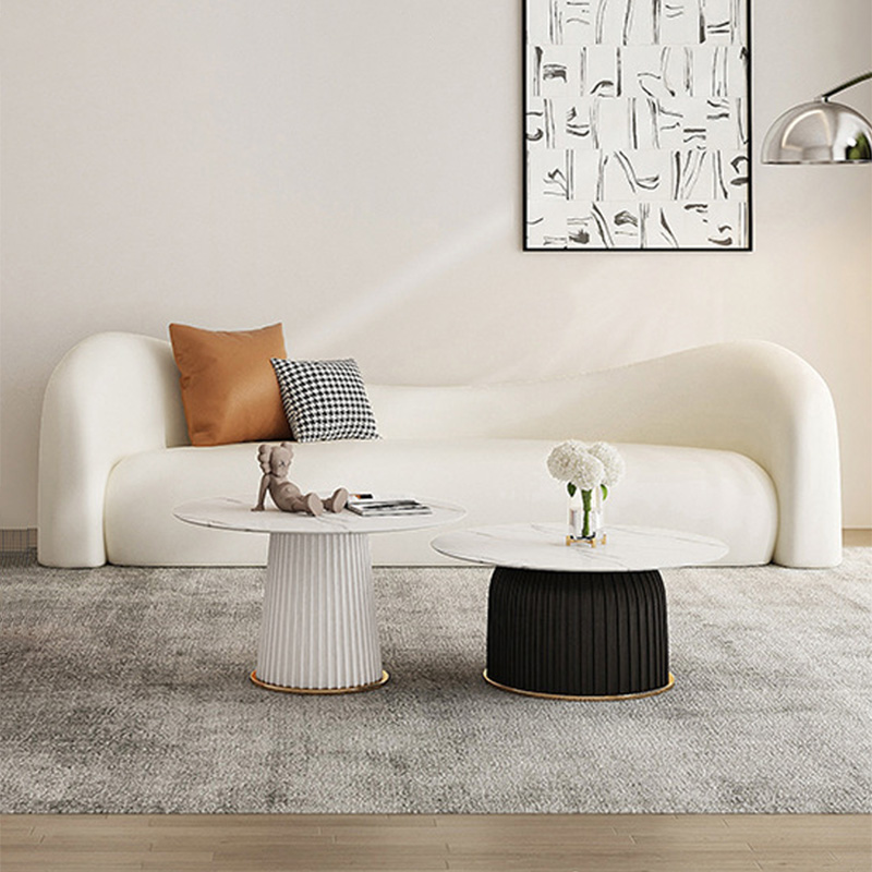 Elegant White Living Room Curv - Office Tech Furniture recensie en prijs