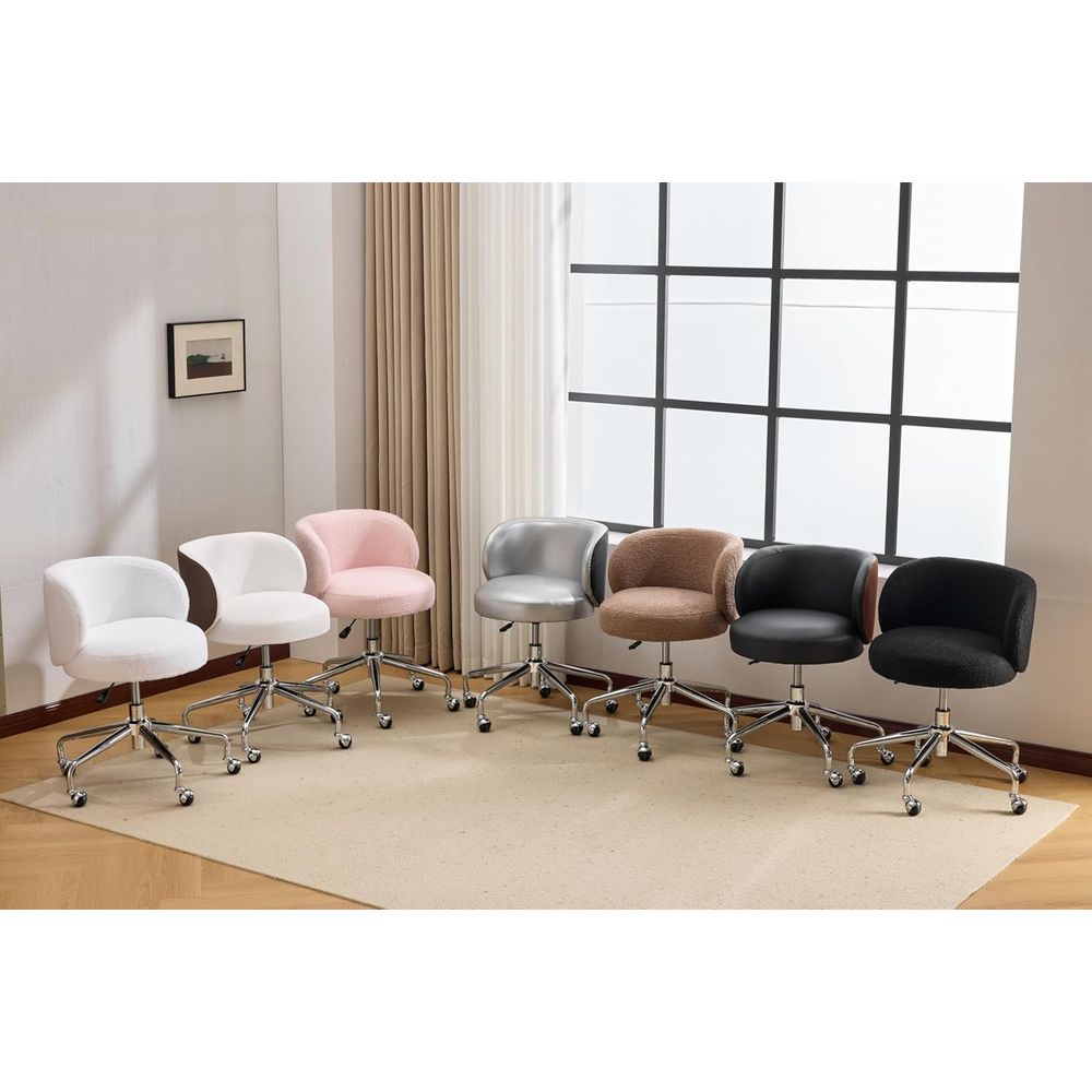 Compact Swivel Desk Chair with - Office Tech Room recensie en prijs