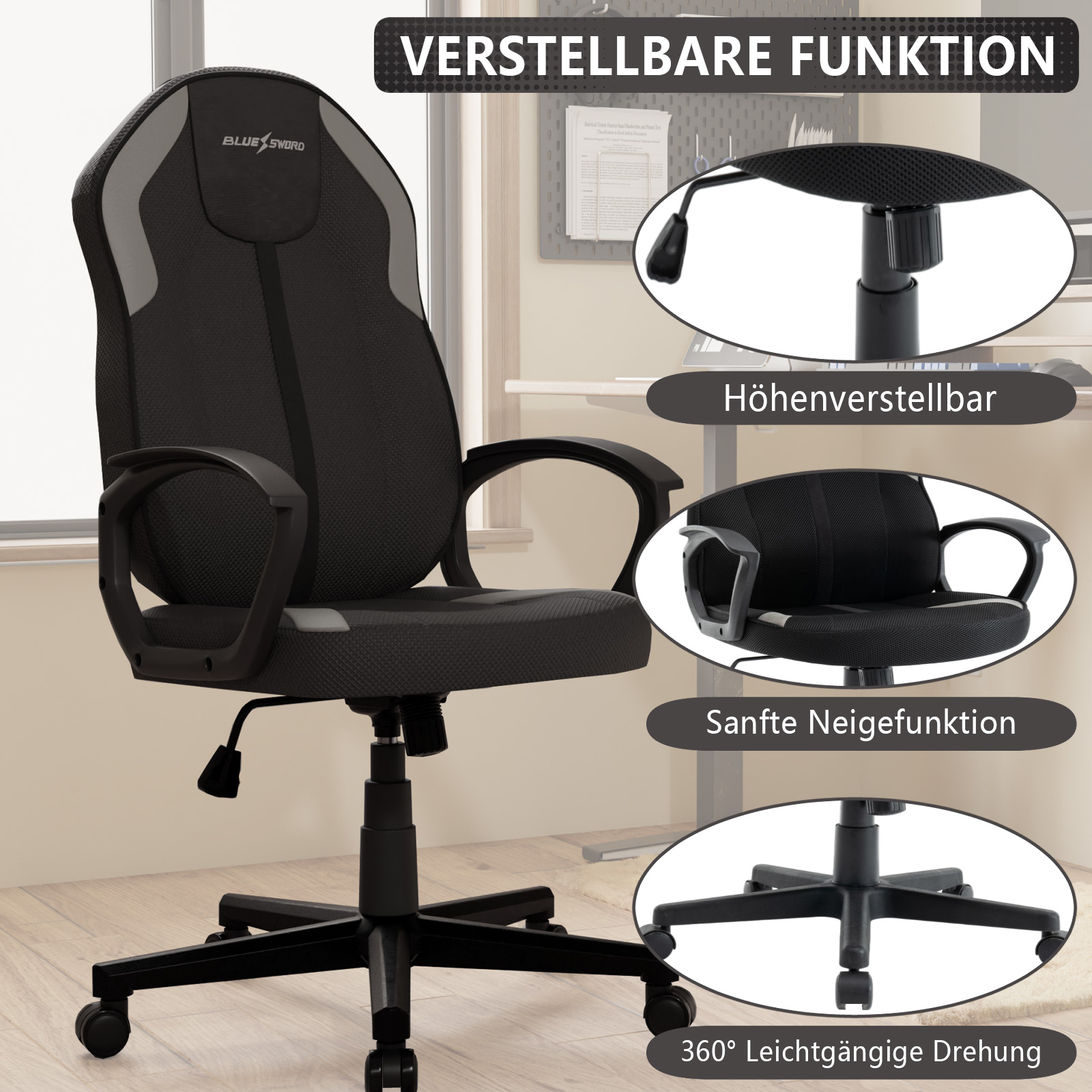 Vigosit Ergonomic Office Chair - Office Tech Furniture recensie en prijs