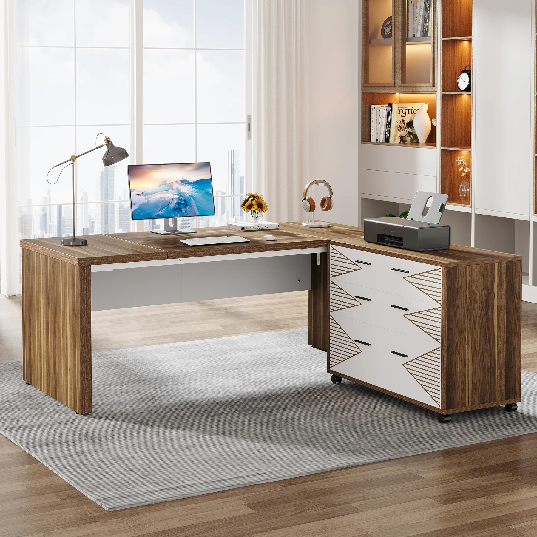 Tribesigns   Modern Luxury L S - Office Tech Furniture recensie en prijs