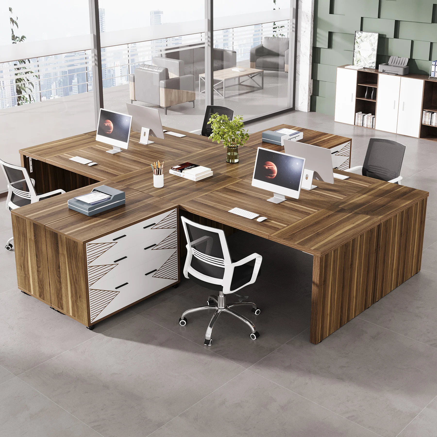 Tribesigns   Modern Luxury L S - Office Tech Furniture recensie en prijs