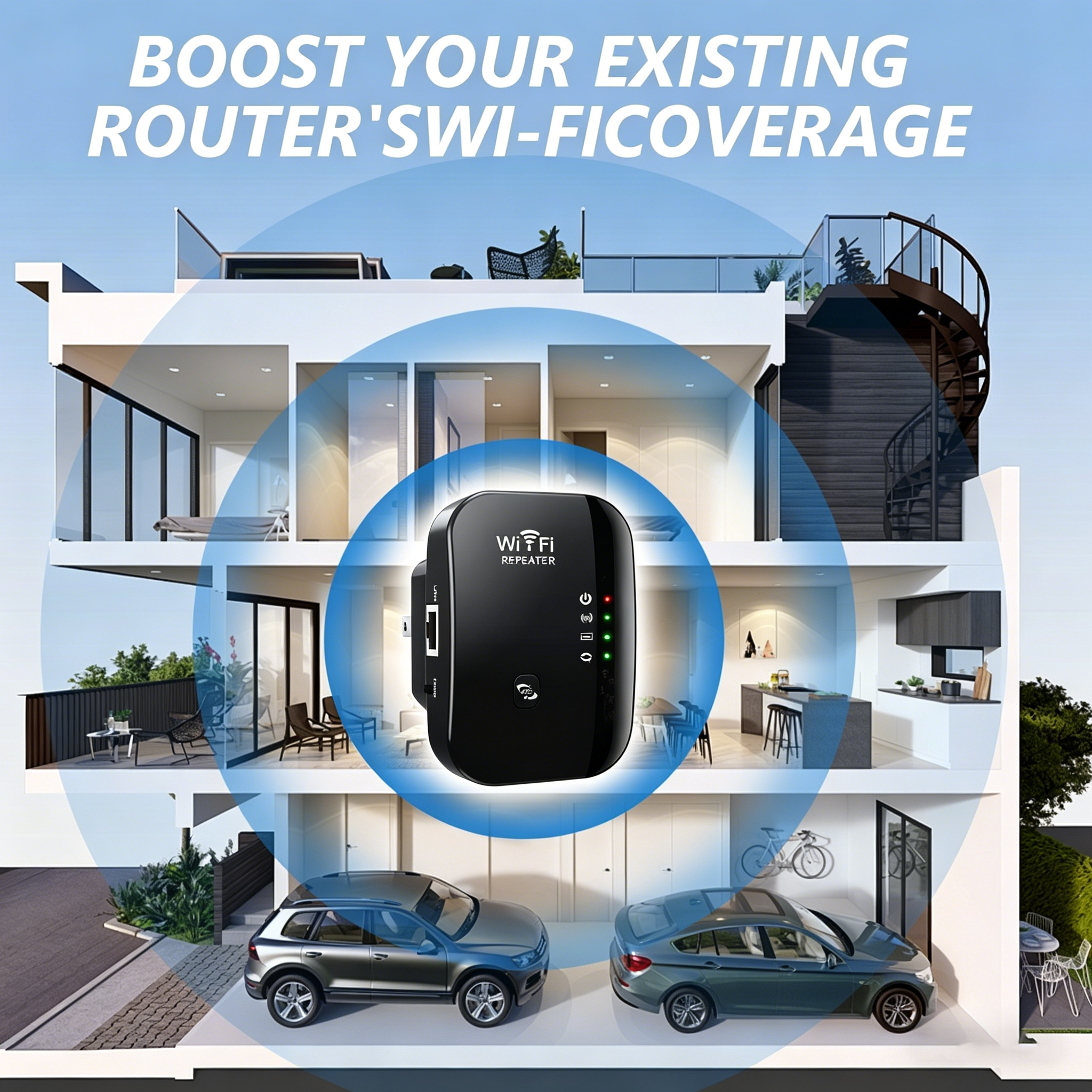 Wireless 300M 2.4GHz WiFi Rang - Office Technologies recensie en prijs