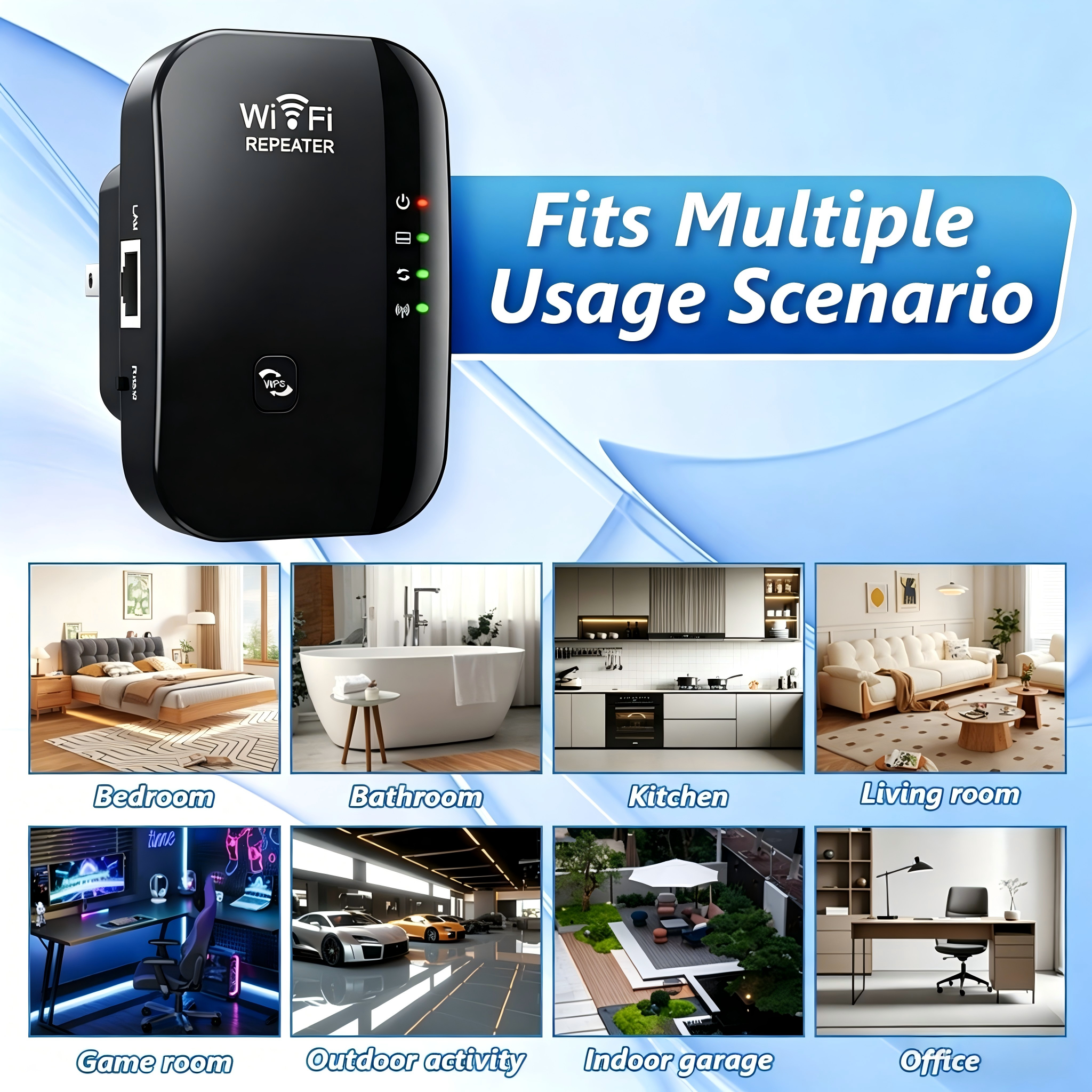 Wireless 300M 2.4GHz WiFi Rang - Office Technologies recensie en prijs