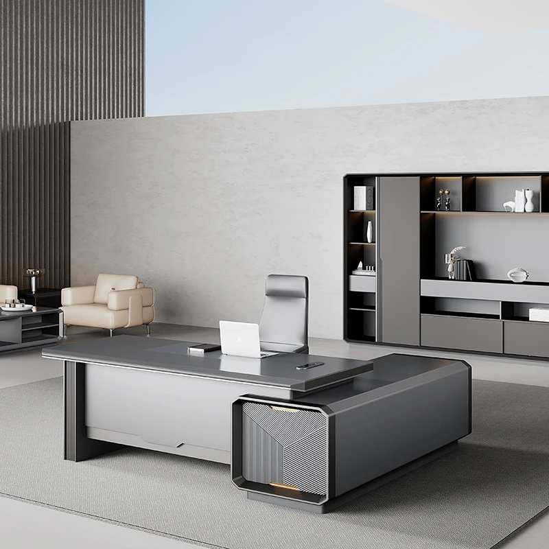 -Modern Luxury Wooden Desk Wor - Office Tech Furniture recensie en prijs