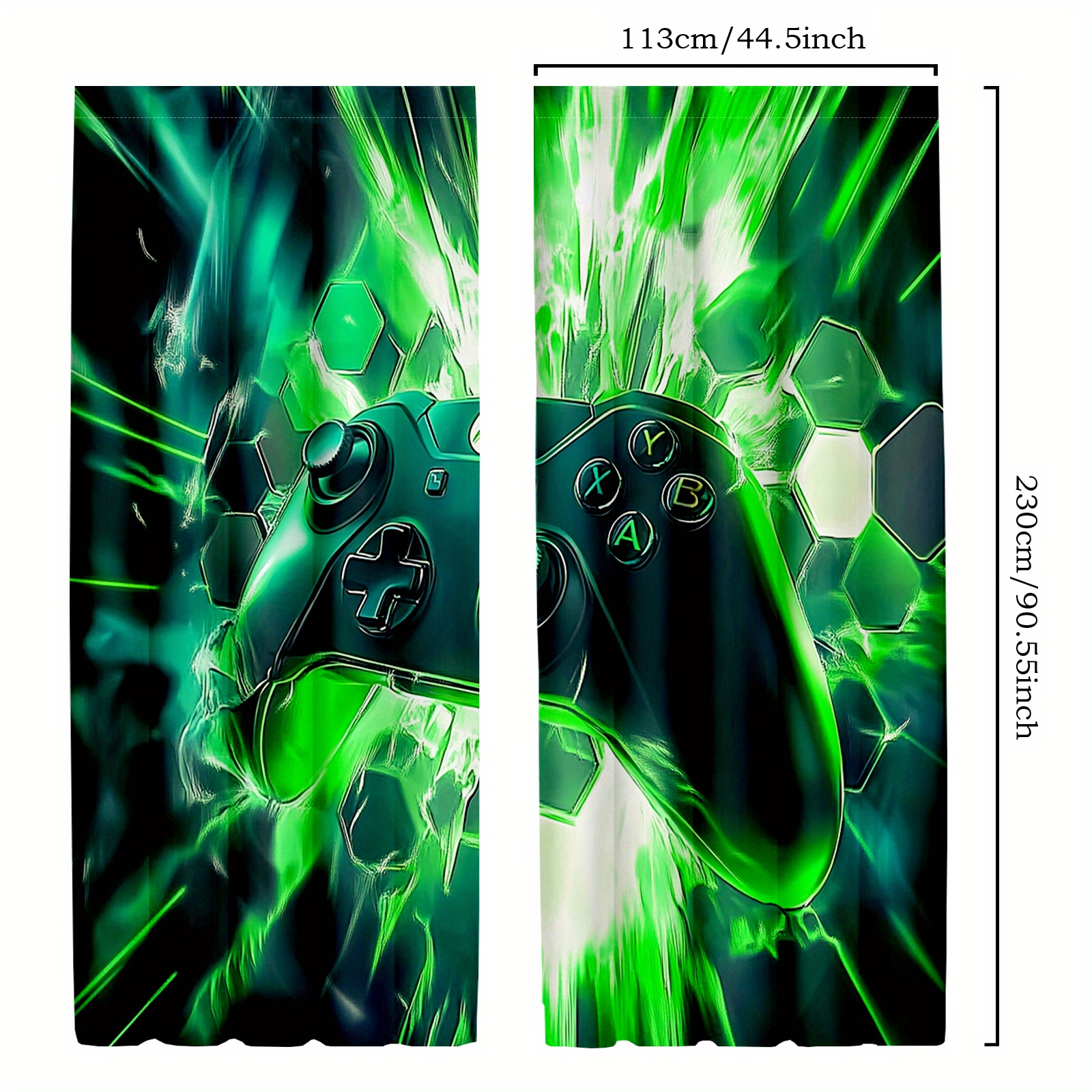 Gaming Controller Curtains Gre - Office Tech Room recensie en prijs