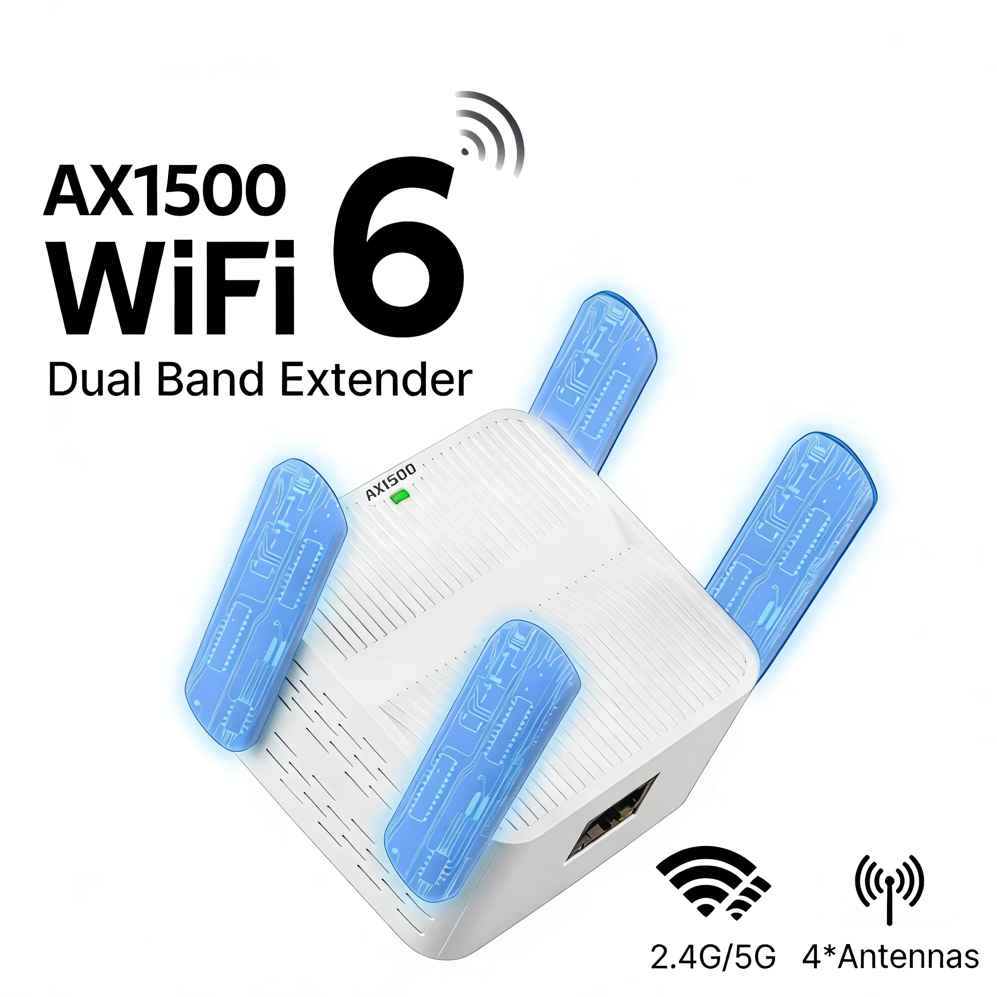 KEBIDUMEI 5Ghz AX1500 WiFi 6 R - Wifi Range Extender recensie en prijs