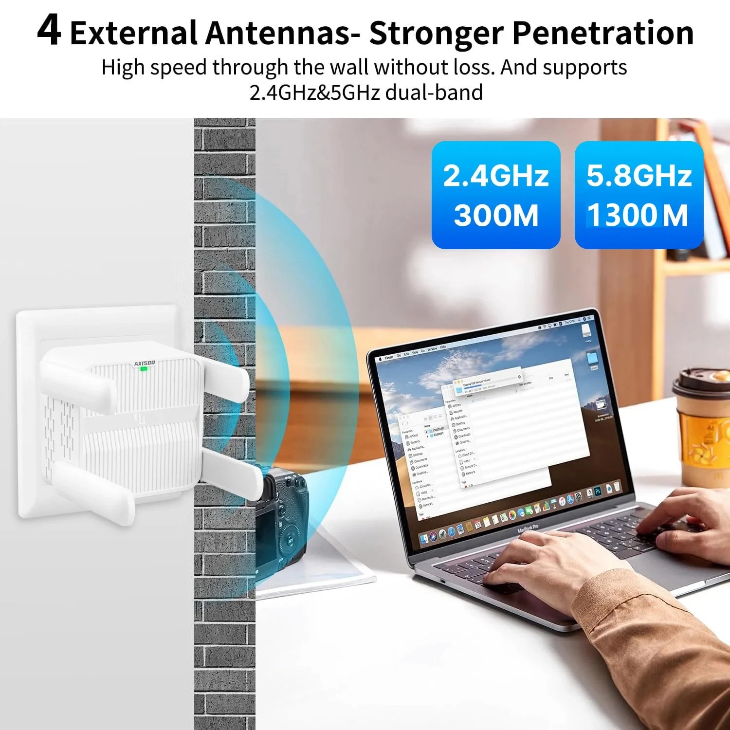 KEBIDUMEI 5Ghz AX1500 WiFi 6 R - Wifi Range Extender recensie en prijs