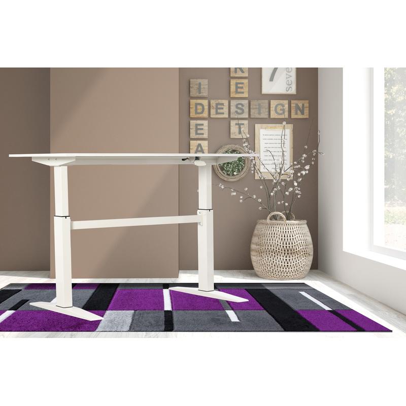 47 Inch Adjustable White Tech  - Office Tech Furniture recensie en prijs