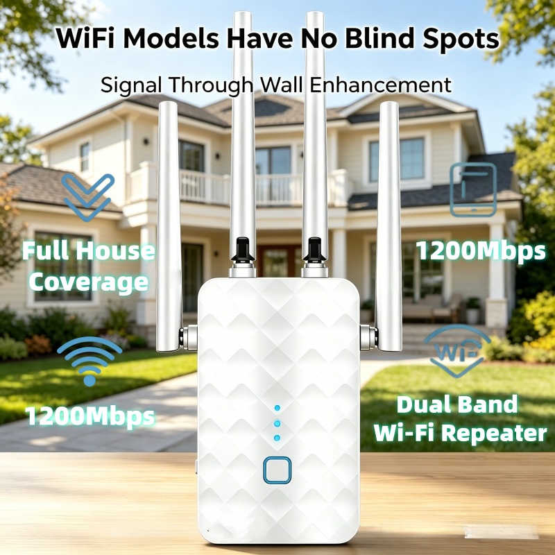 1200Mbps WiFi Repeater Wireles - Wifi Range Extender recensie en prijs