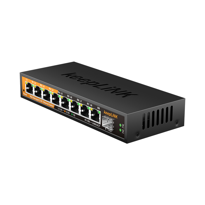 KeepLiNK 8-Port 2.5GbE Managed - Ethernet Switch 8 Port recensie en prijs