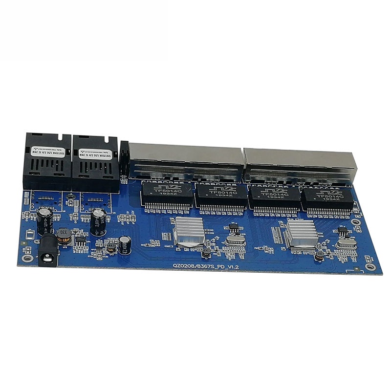 Reverse PoE Switch 8 RJ45 2 SC - Ethernet Switch 8 Port recensie en prijs