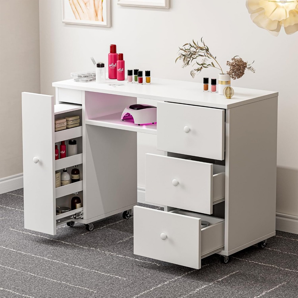 Manicure Table Nail Desk for N - Office Tech Furniture recensie en prijs